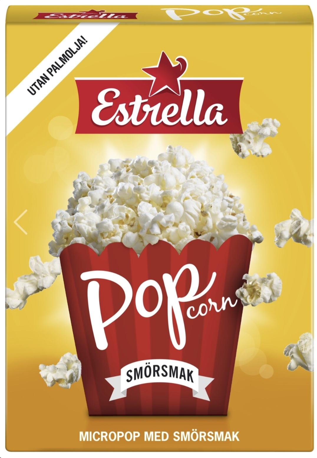 Estrella Micropopcorn Smör 3-pack
