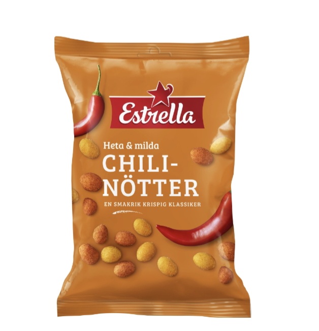 Estrella Chilinötter 150g