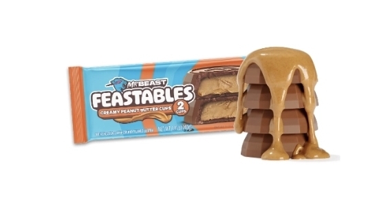 Mr Beast Creamy Peanutbutter 2-Cups 40g