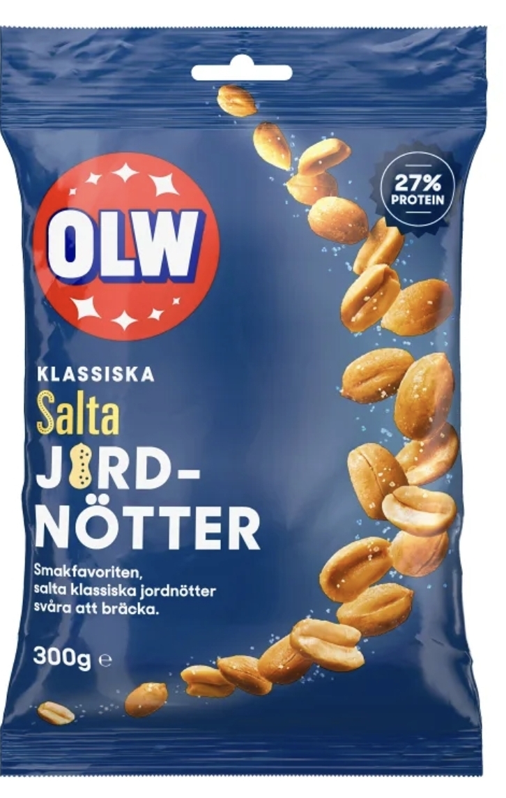 Salta Jordnötter 300 gram