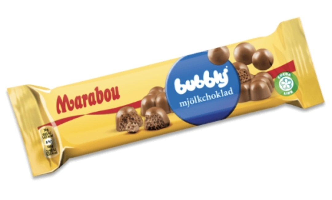 Marabou Bubblig Mjölkchoklad 60g