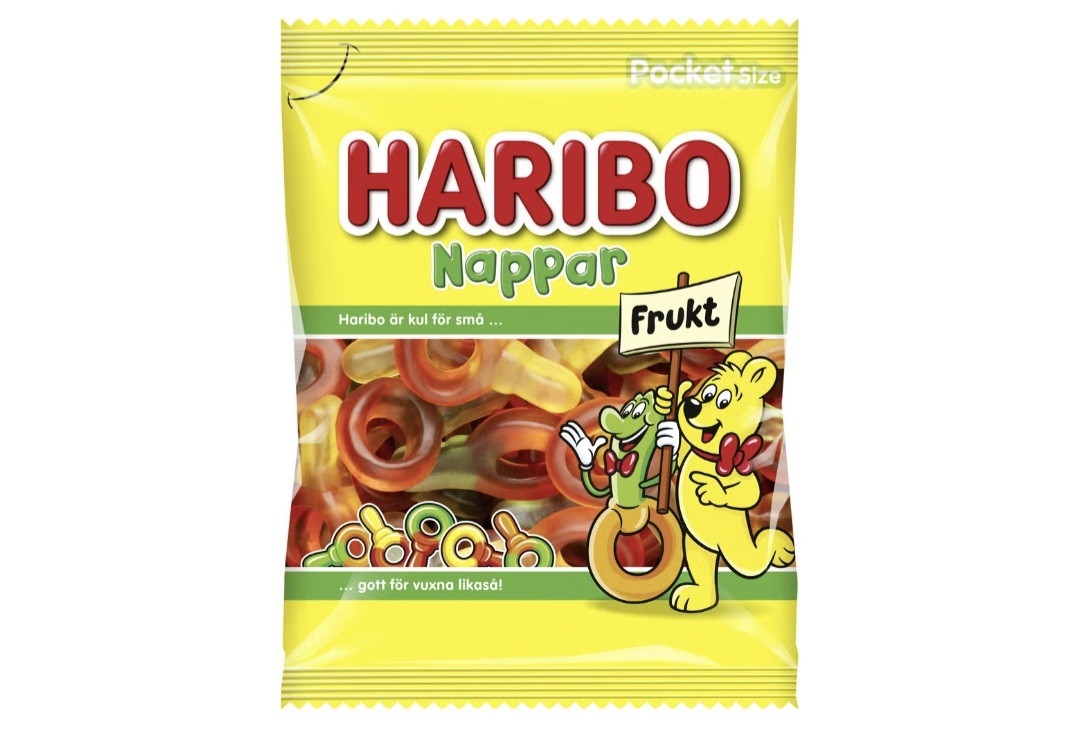 Nappar Frukt  80 g
