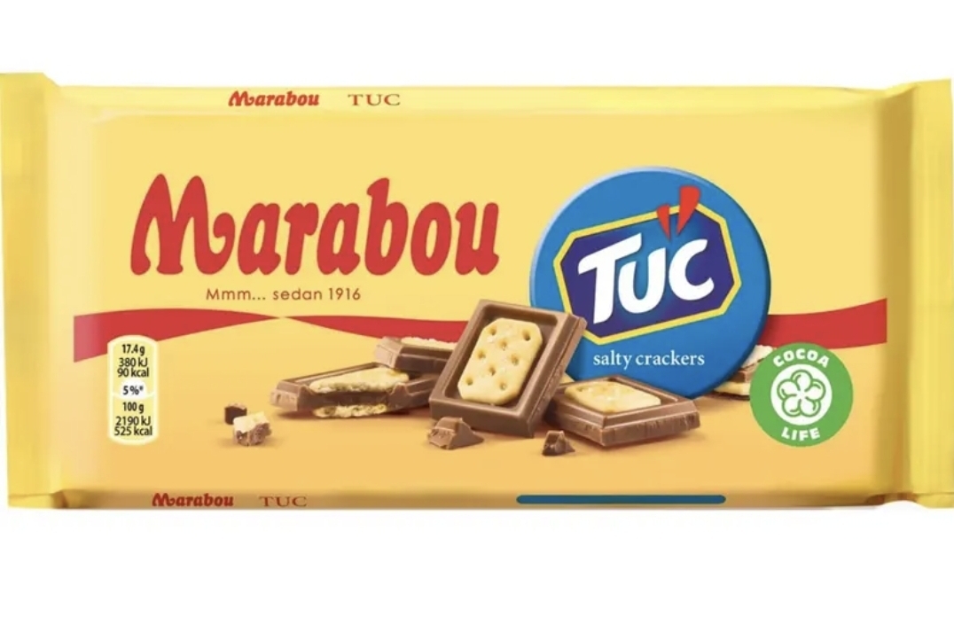 Tuc Salty Crackers Marabou 87 gram