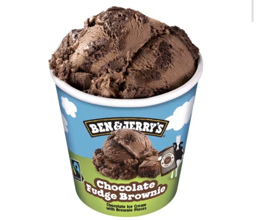 Ben & Jerry'S Glass Chocolate Fudge Brownie 465 ml