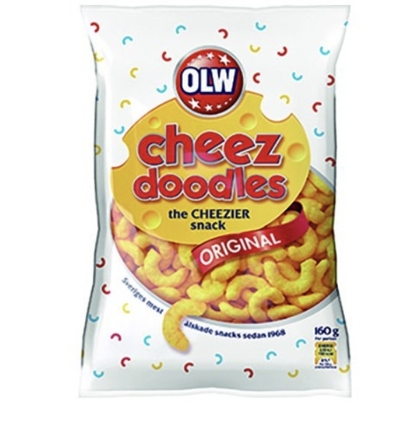 OLW CHEEZ DOODLES - 160 G